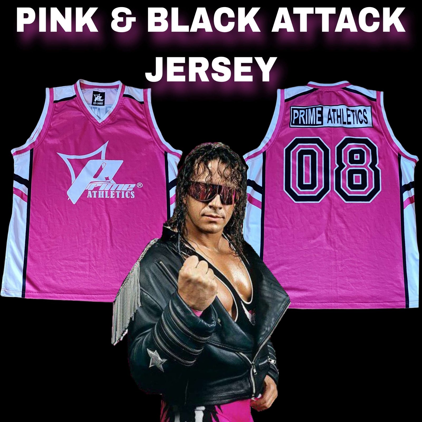 Pink & Black Attack Jersey