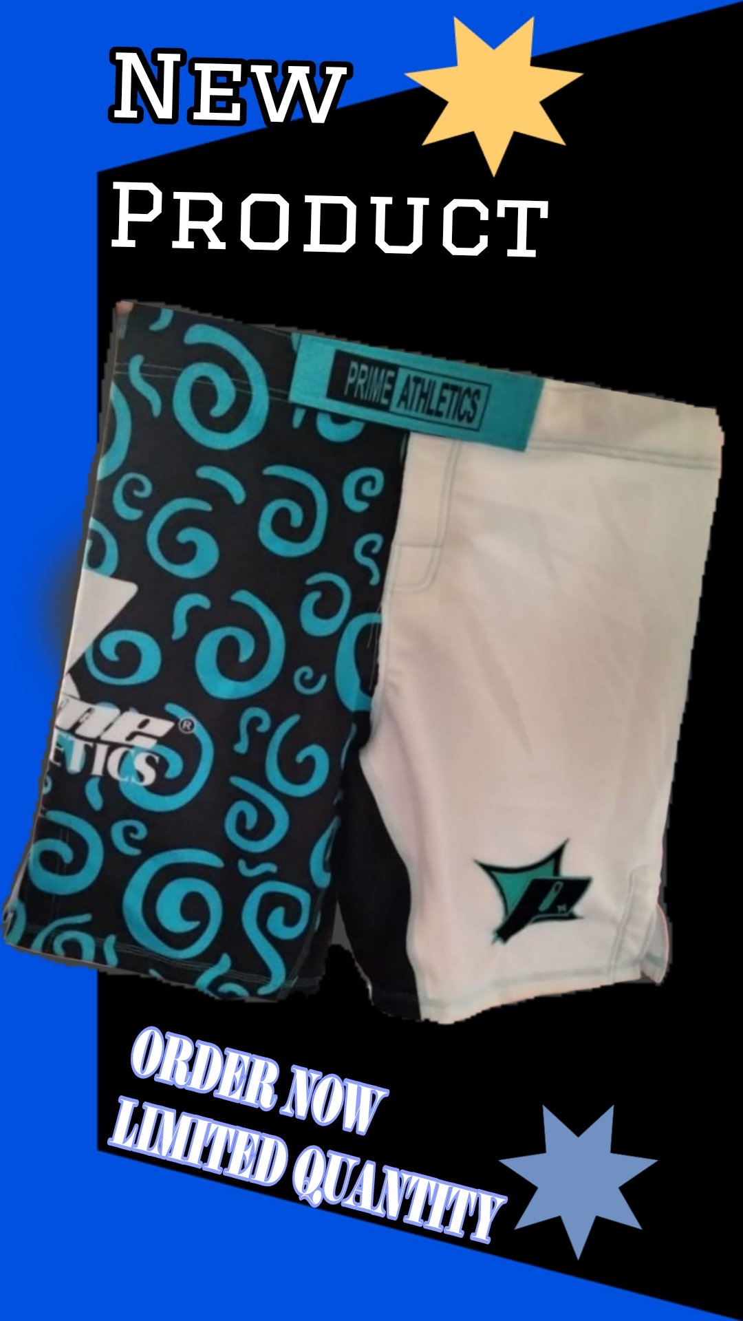"Mari Swirl" Fight Shorts
