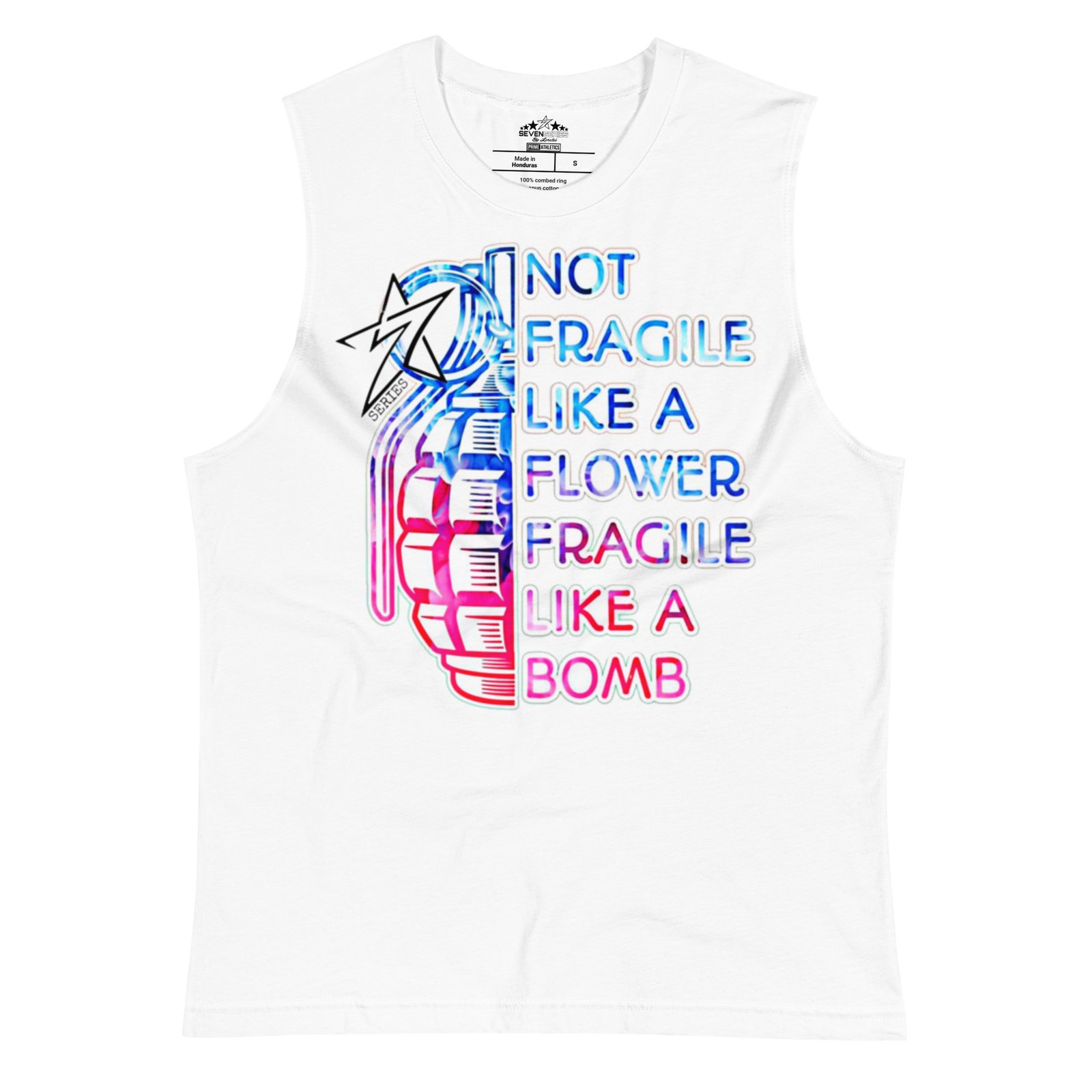 7Series - "Who's Fragile" Adult Unisex Muscle Shirt