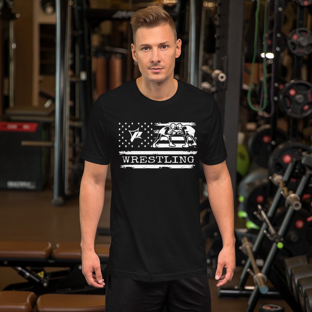 "Prime American Athlete - Wrestling 2" T-Shirt